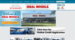 Desktop Screenshot of idealwheelsinc.com
