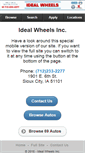 Mobile Screenshot of idealwheelsinc.com